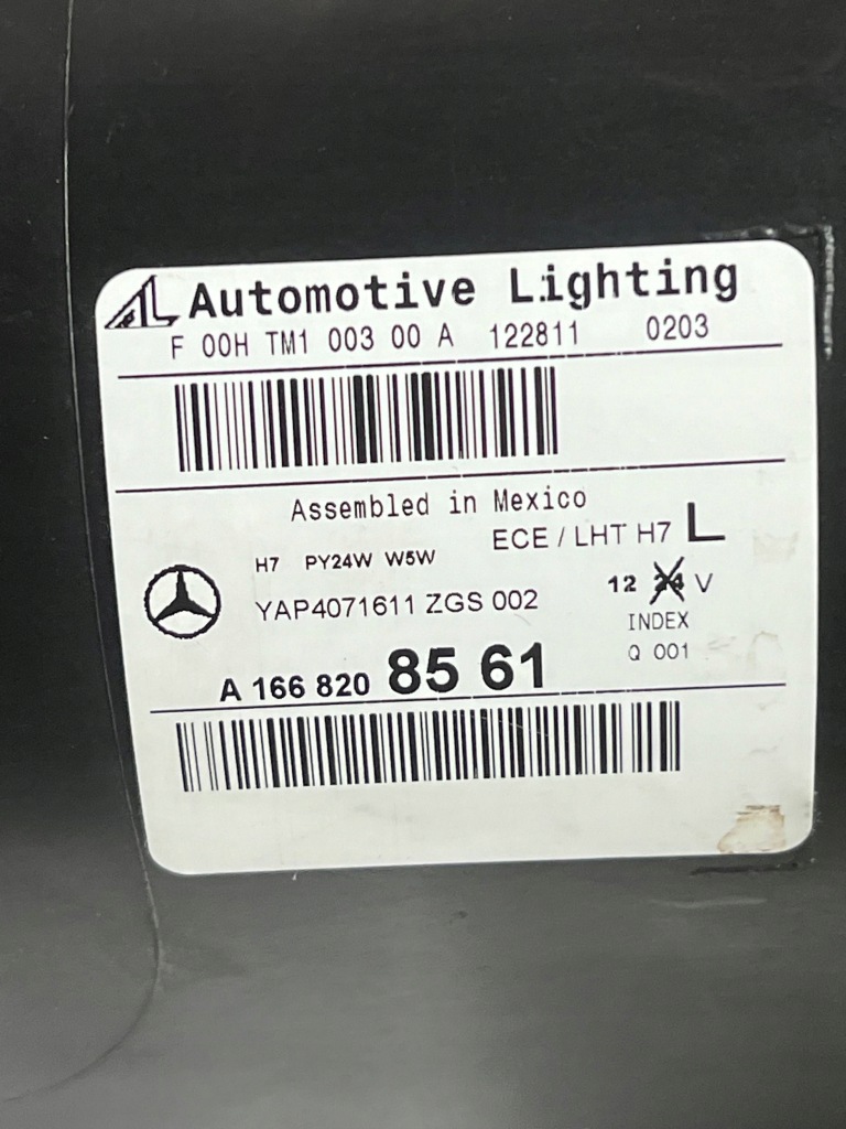 Купить Лампа фара левая сторона mercedes-benz ml w166 a1668208561