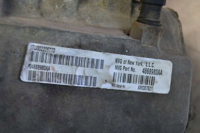 фото №7, Коробка передач передач 4668980aa2 ttu chrysler pt cruiser 2.0 16v 141 km 00-06