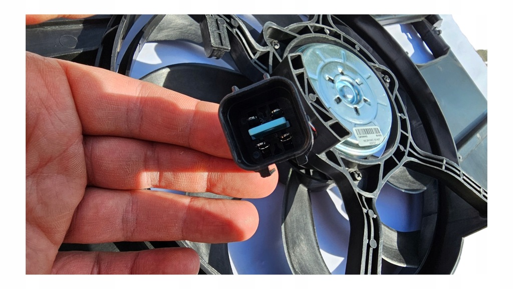 фото №3, Smart forfour 2003- | вентилятор радіатора 4контакти