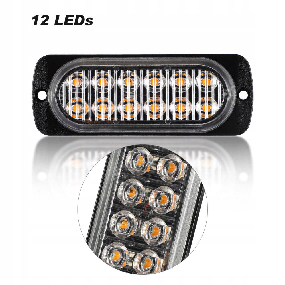 фото №2, Лампа габаритна strobo led 12-24v дистанційний керування