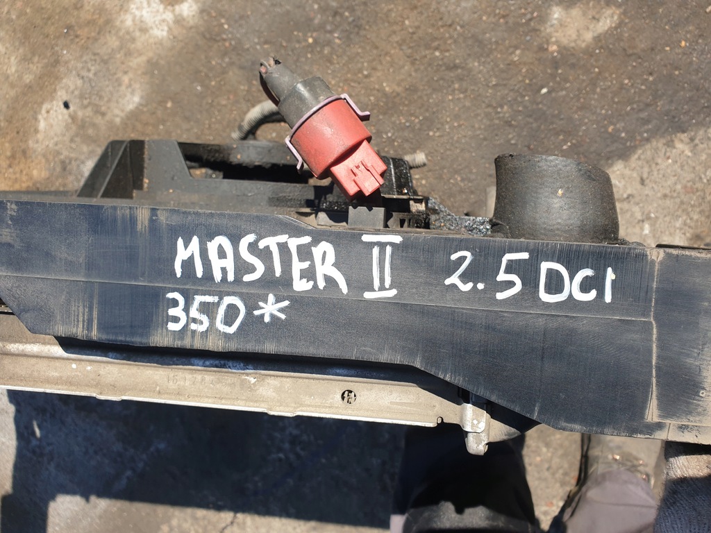 фото №5, Комплект радіатор вентилятор renault master ii