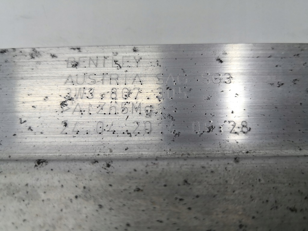 фото №8, Балка бампера bentley continental gt gtc 3w3 задня