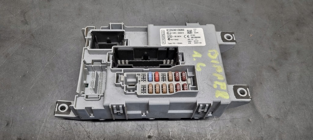 фото №1, Модуль коробка bsi fiorino bipper nemo 01353013080