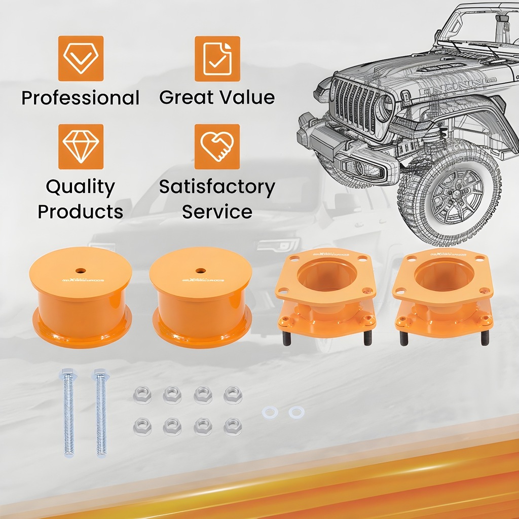 фото №13, Набор подъемника подвеска 3" do jeep grand cherokee wk 4x2 4x4 2005-2010