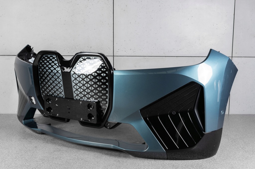 фото №9, Bmw ix i20 бампер передний перед датчики m-pakiet blue ridge металлик c35