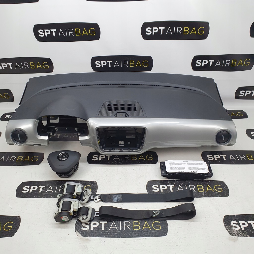 фото №1, Citigo приборная панель консоль подушки безопасности ремни подушка безопасности