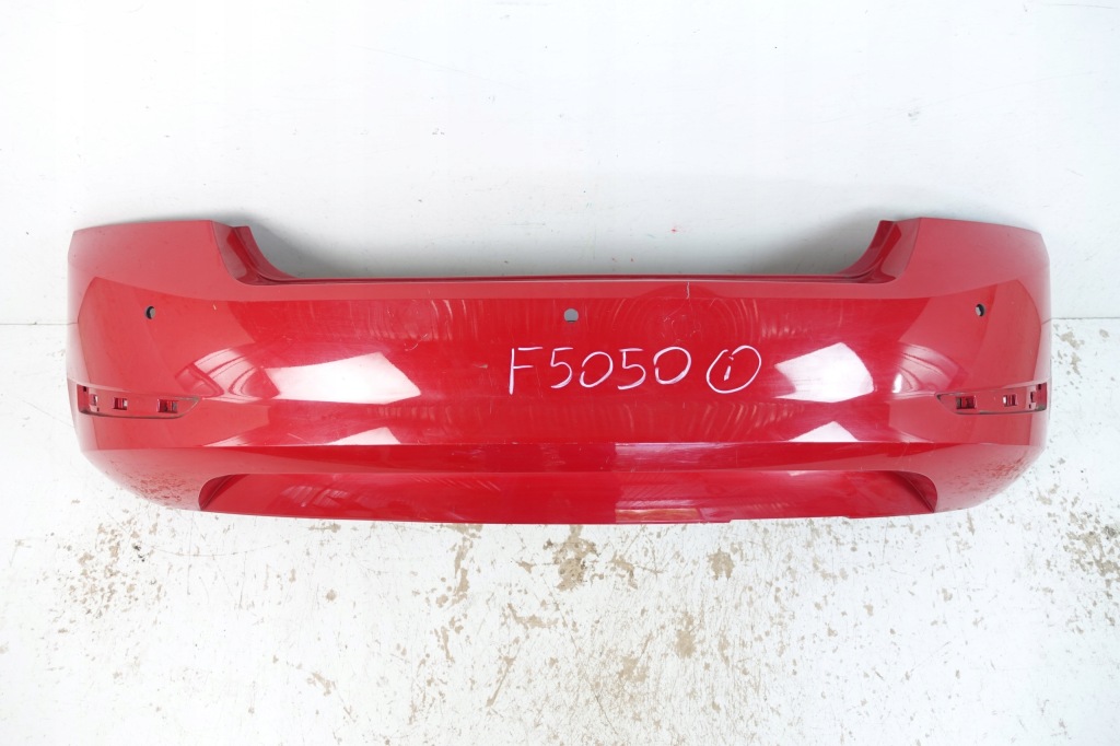 фото №1, Skoda fabia iii lift 2018- бампер задняя задний 6v6807421f