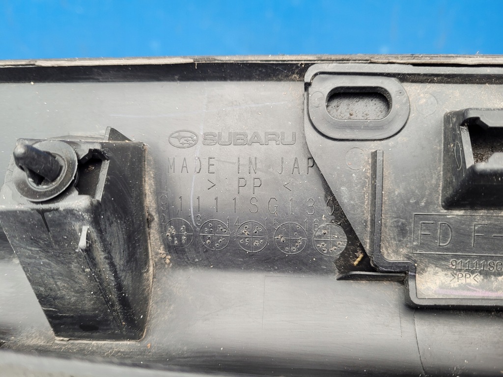 фото №10, Subaru forester iv 2013-2018 13-18 молдинг дверь левых передних