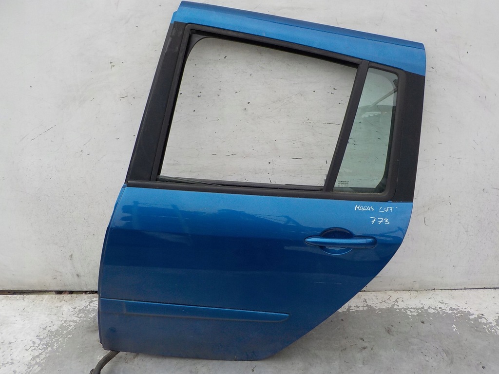 фото №1, 773 renault modus lift дверь левая задняя задние