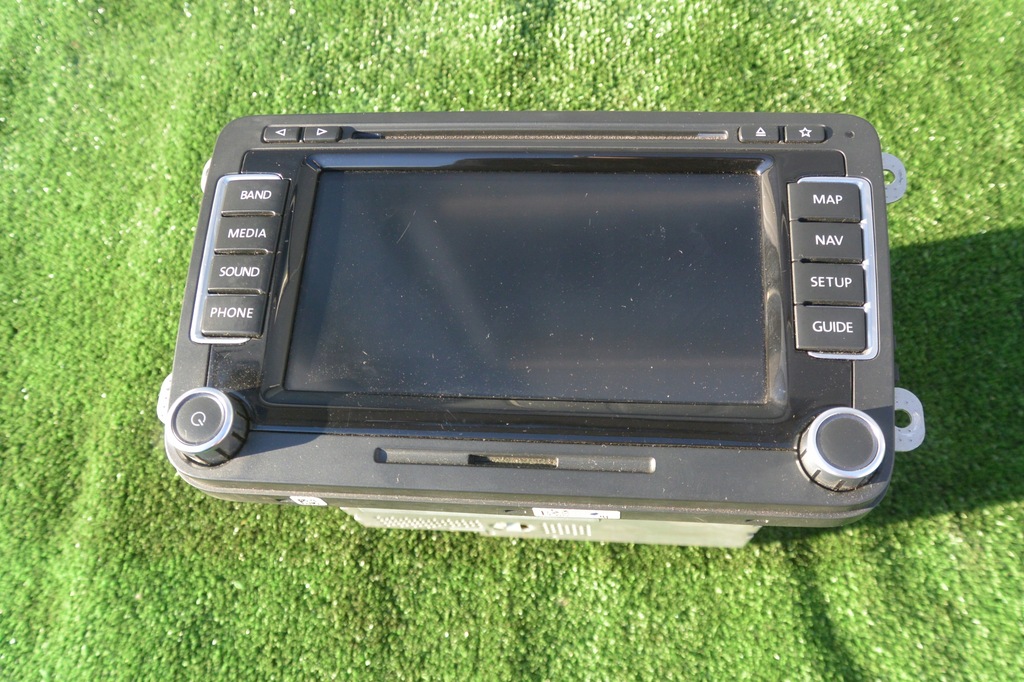 фото №1, Vw passat b6 b7 cc beetle jetta tiguan multivan радио rns-510 dab eu kod