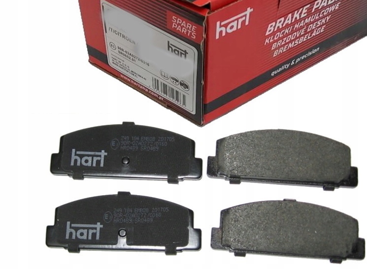 фото №1, Mazda 626 6 gh gh gy prymacy тормозные колодки тормозные задняя