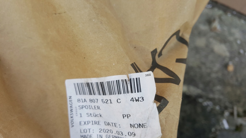 фото №13, Накладка бампера задня audi q2 81a807521c nowa