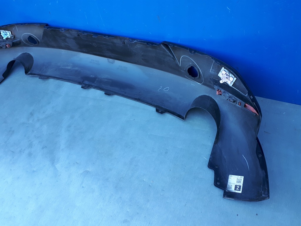 фото №8, Mazda 3 mazda3 hb 2019- 19- накладка бампера задняя