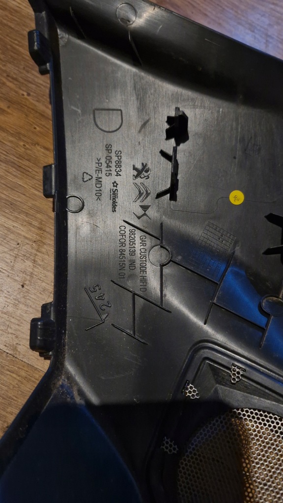 фото №7, Захист стійка правий задня citroen ds7 focal opera