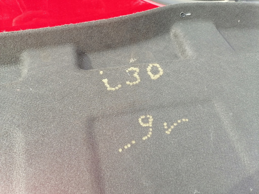 фото №6, Полка задняя багажника hyundai i30 07-12 5d