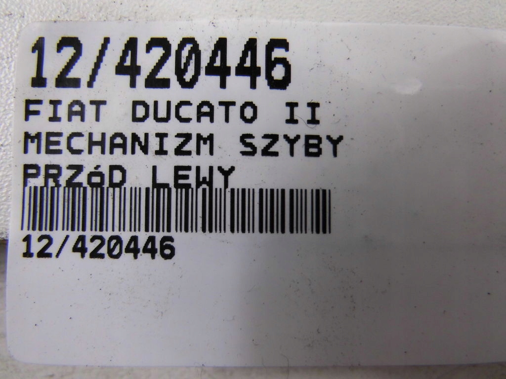 фото №9, Fiat ducato ii механизм подъемник стекло перед левый 1311036080