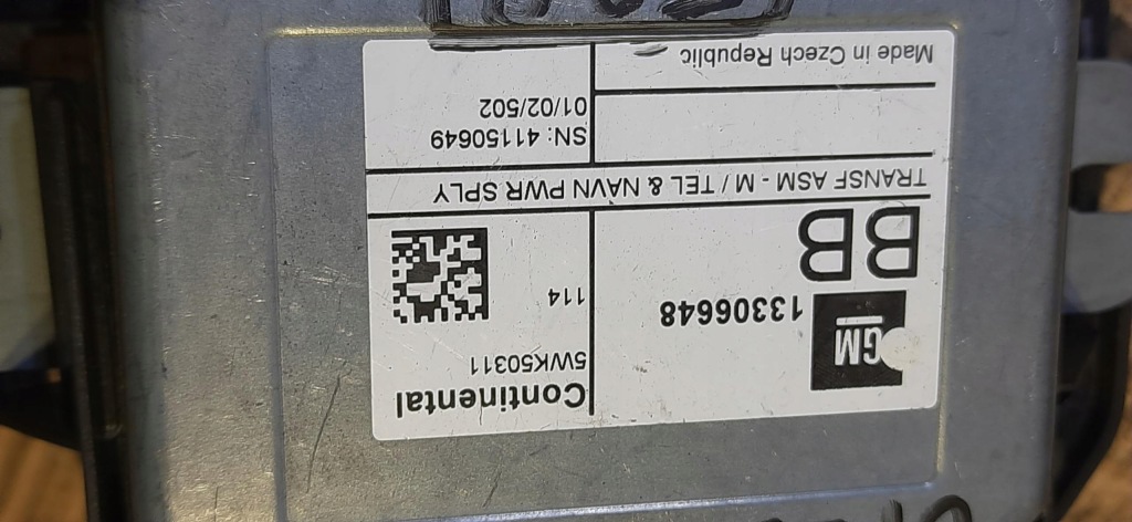 фото №8, Модуль блок управления кондиционера opel mokka 13306648