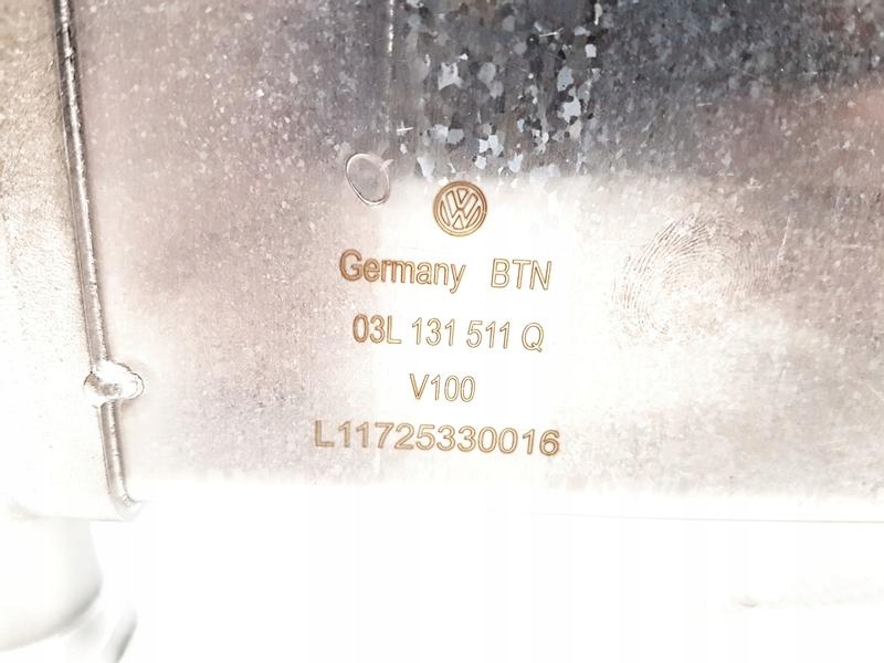 фото №11, Радиатор egr рециркуляции выхлопных газов 03l131511q aso