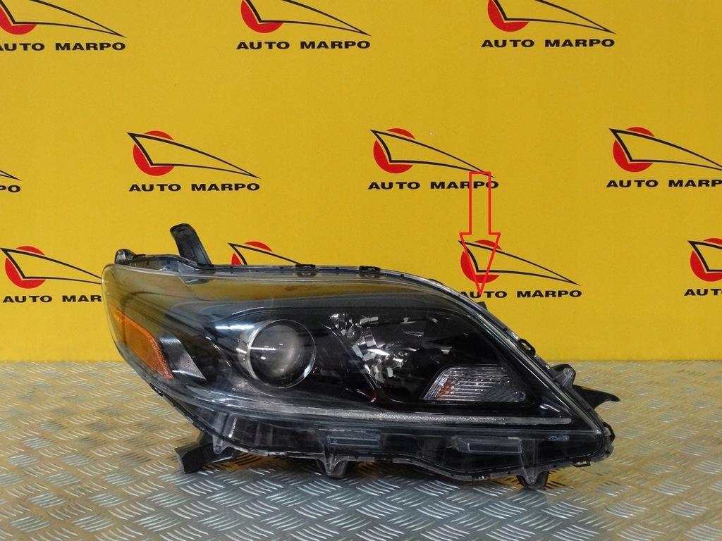 фото №3, Toyota sienna 2015- фара лампа обычная r usa