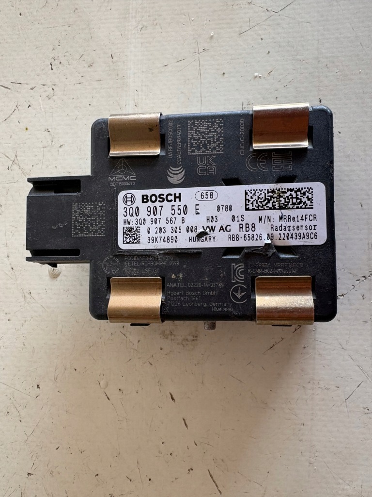 фото №1, Радар distronic acc датчик vw passat b8 arteon 3q0907550e