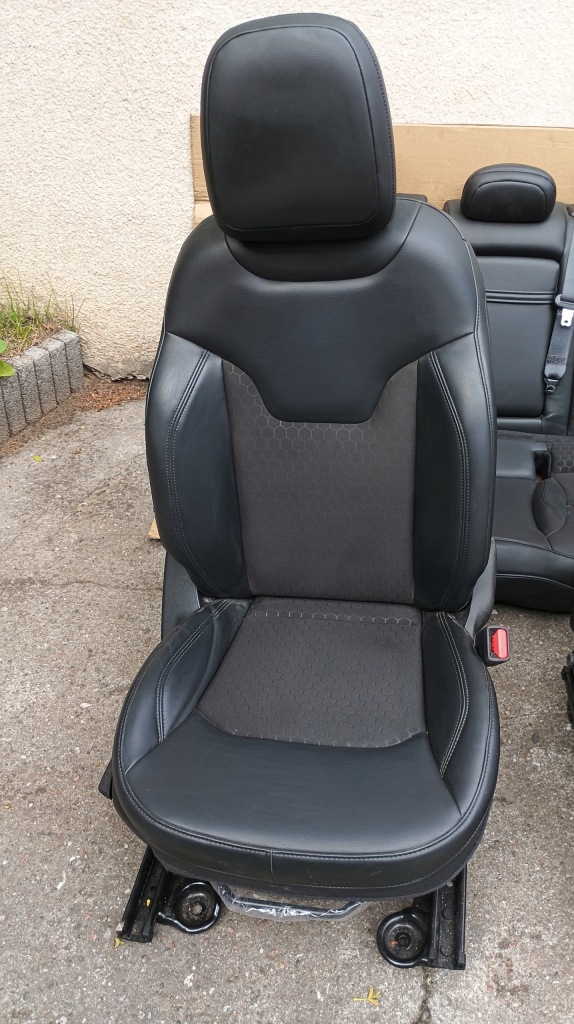 фото №4, Jeep compass ii 19r сиденья заднее сиденье обшивки дверь полукожа