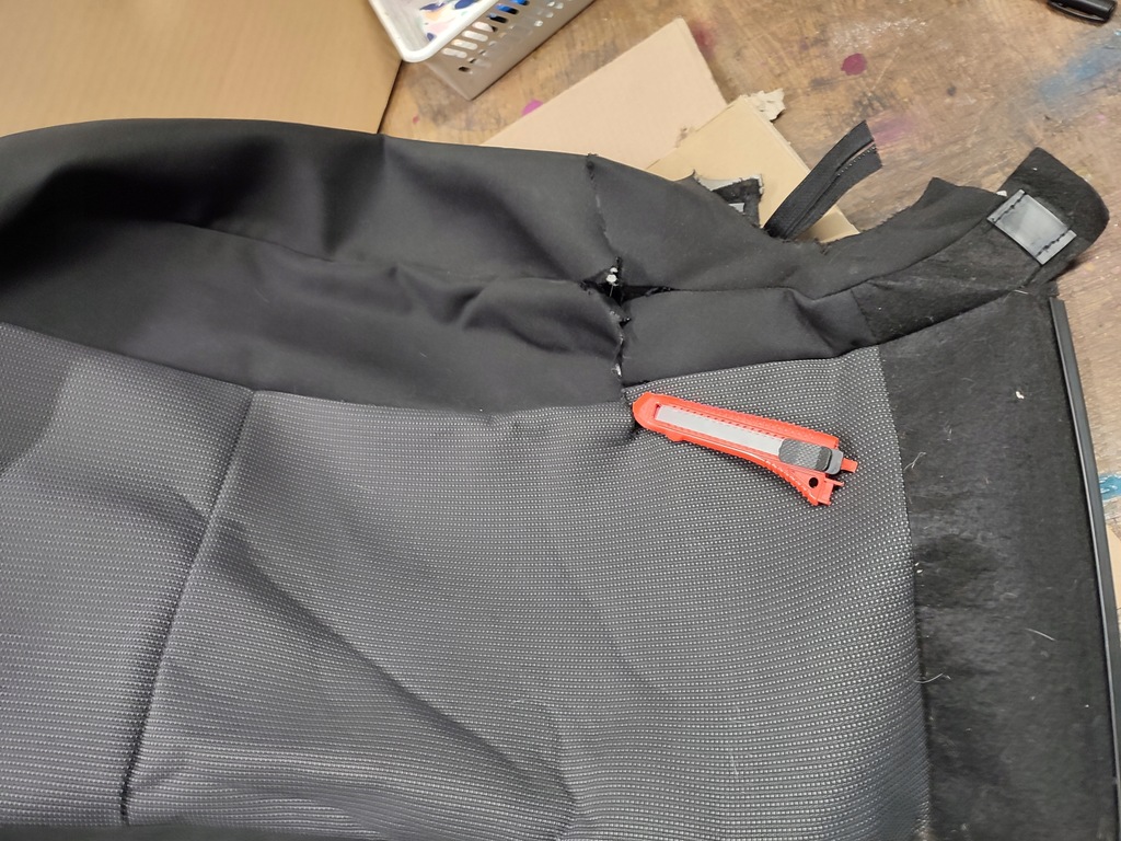 фото №7, Обшивка матеріал сидінь передніх berlingo partner iv berlingo rifter.