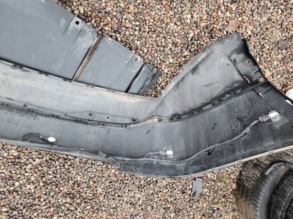 фото №8, Бампер задний задняя tesla x парктроник накладка kompletny