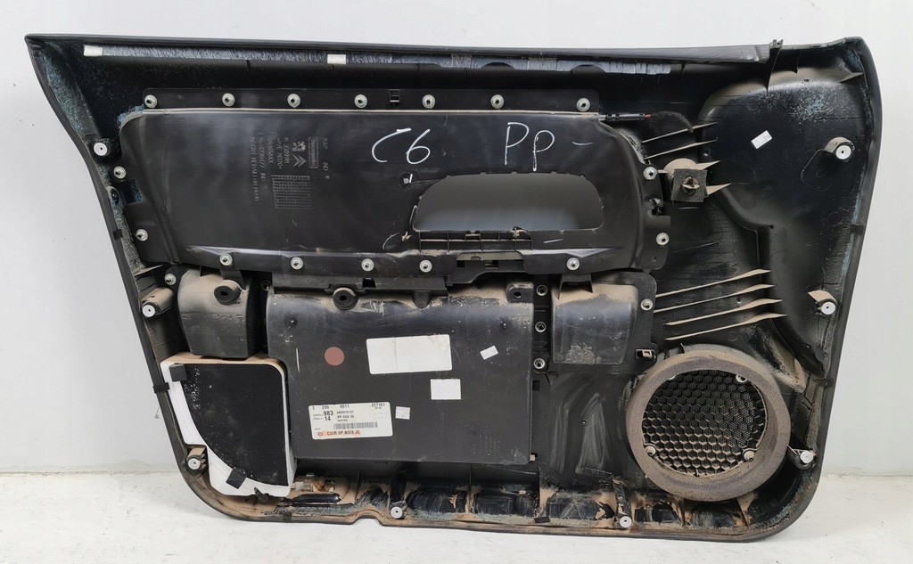 фото №7, Обивка обшивка дверь правый перед citroen c6 i eu