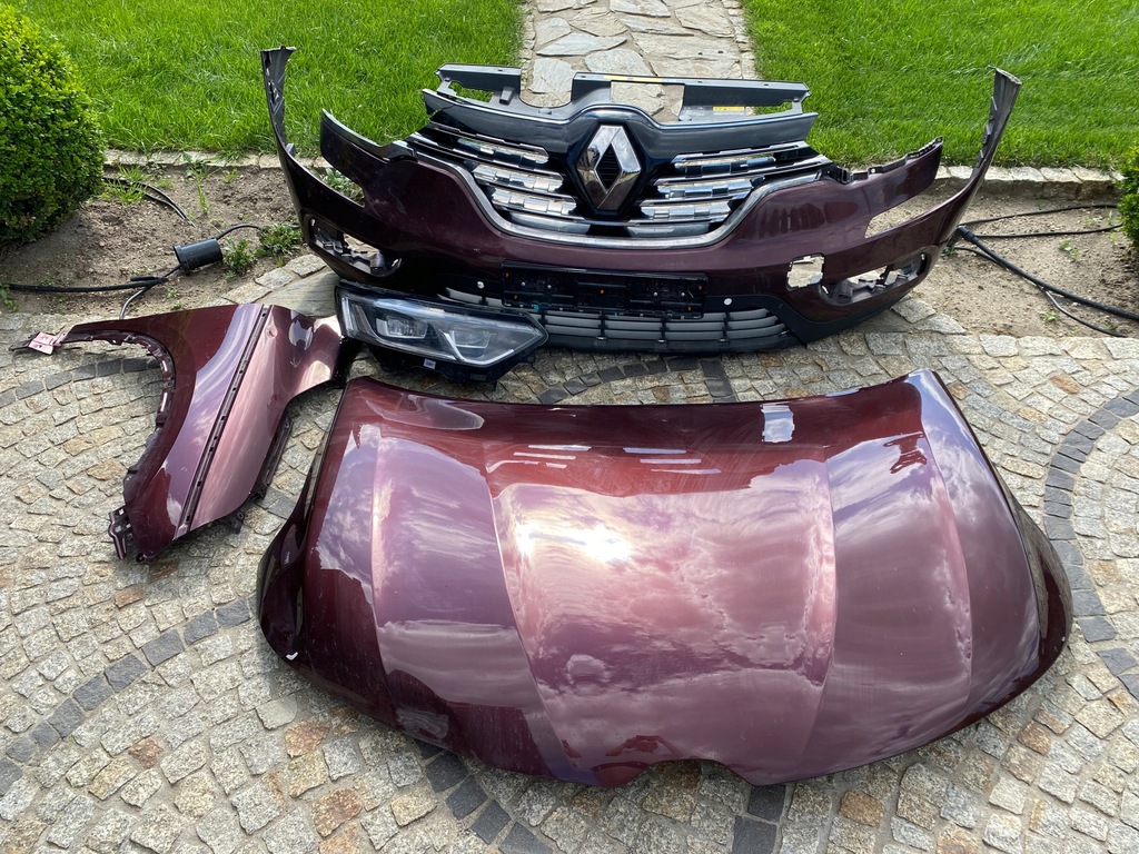 фото №1, Renault koleos ii 2 бампер перед решётка радиатора крыло капот 620225732r оригинал