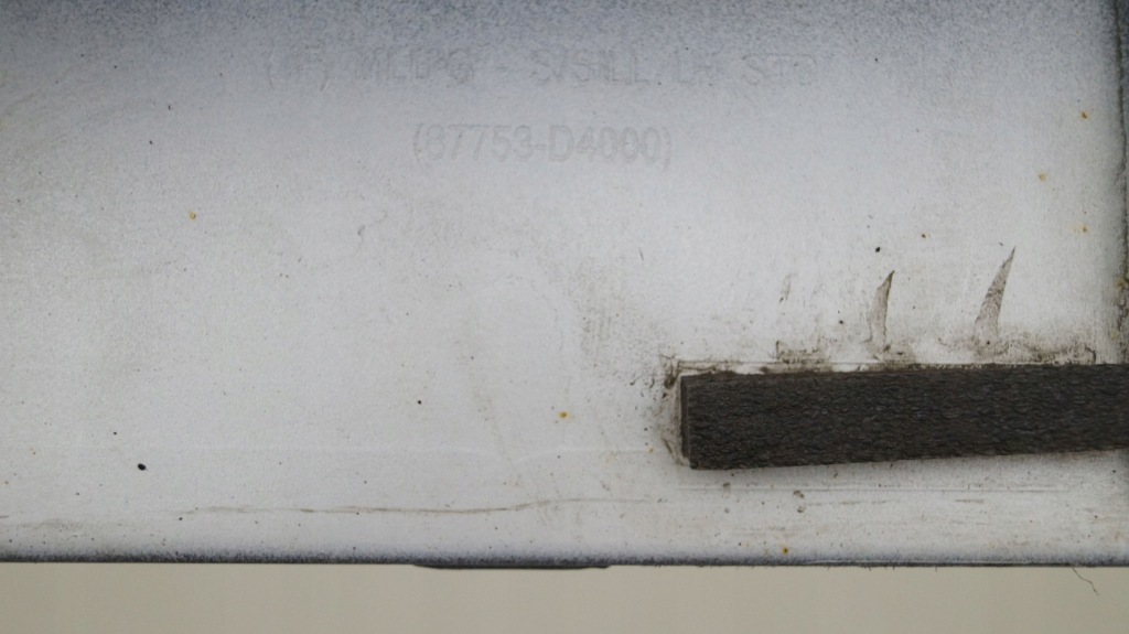 фото №4, Kia optima 4 iv 15-20 порог левый молдинг порог