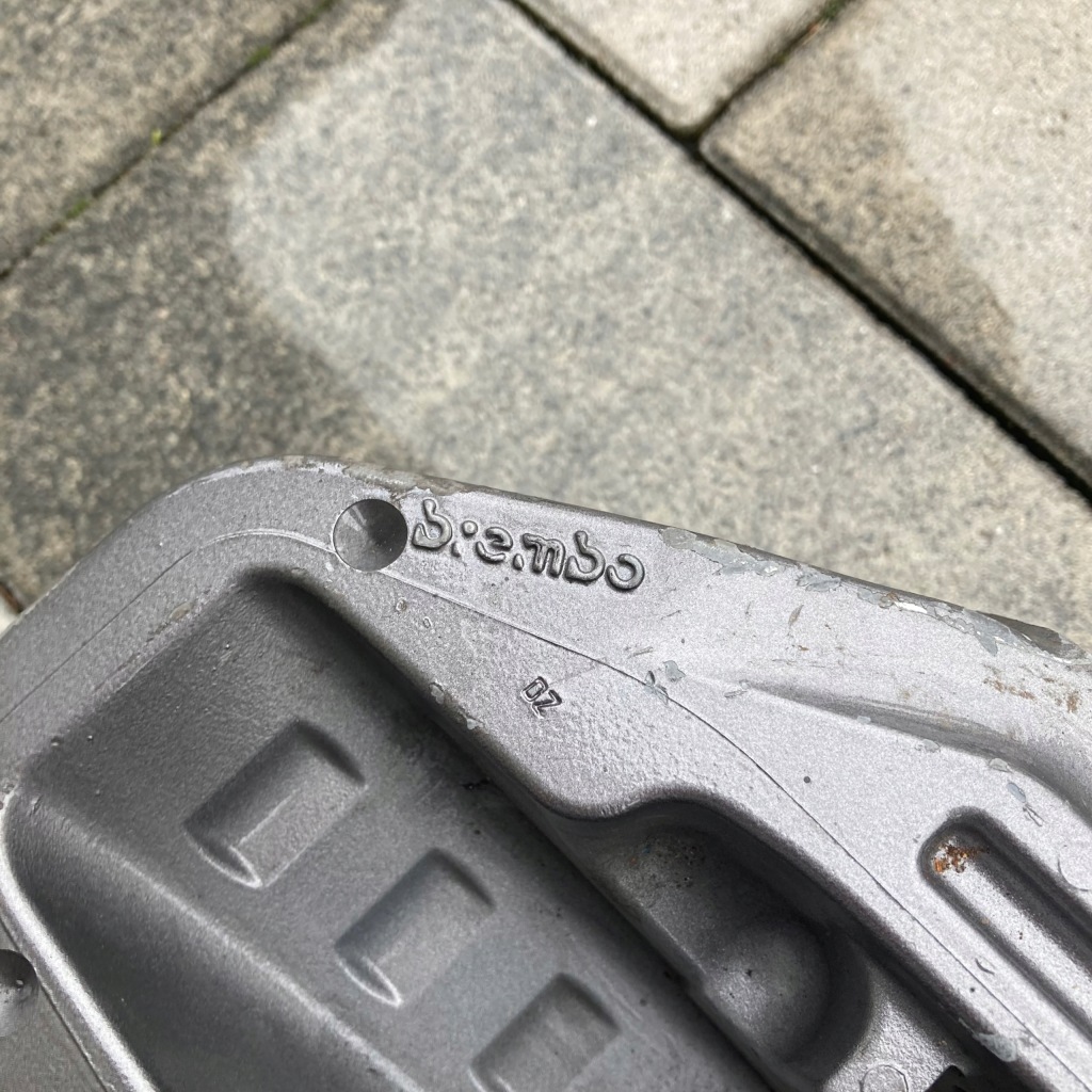 фото №14, Mercedes w223 s-klasa суппорт тормозной левый перед 390x36 brembo