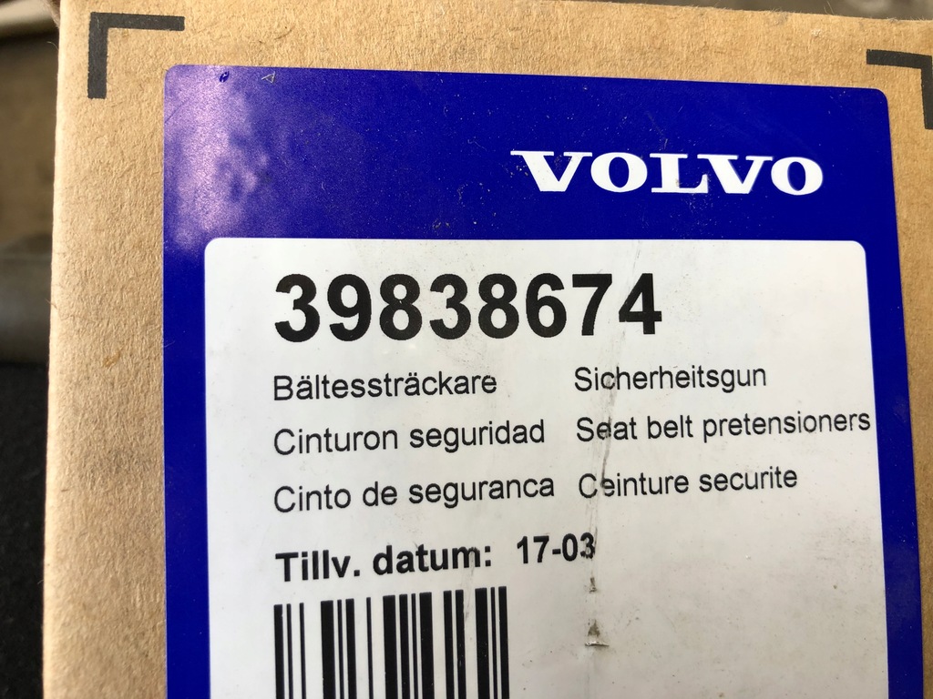 фото №7, Volvo xc60 pas безопасности правый передний