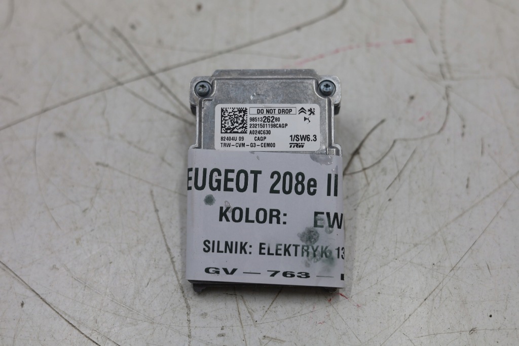фото №2, Камера радар асистент модуль блок керування peugeot 208 ii 9851326280