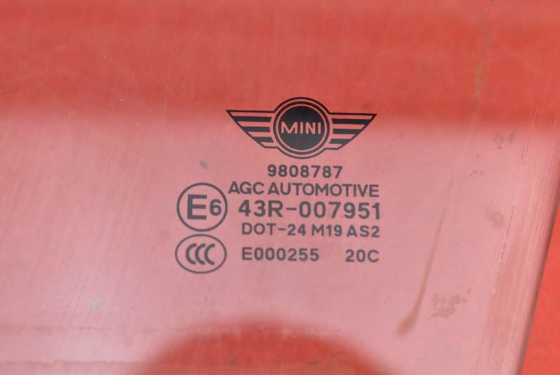 фото №2, Стекло боковая левая перед передняя mini paceman r61 12-16