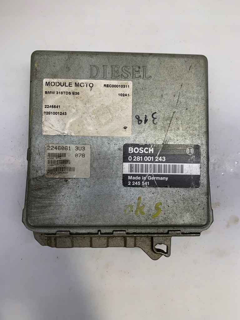фото №1, Бортовий комп'ютер двигуна 0281001243 2245541 bmw