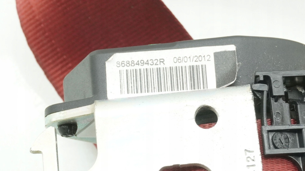 Ремень безопасности левое  перед renault megane 3 carbio floride 868849432r Оригинал