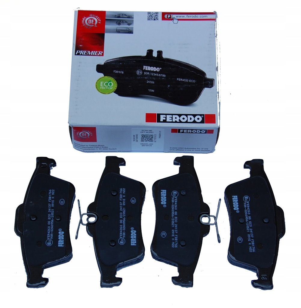 фото №1, Гальмівні колодки ferodo гальмівні задня opel vectra c signum