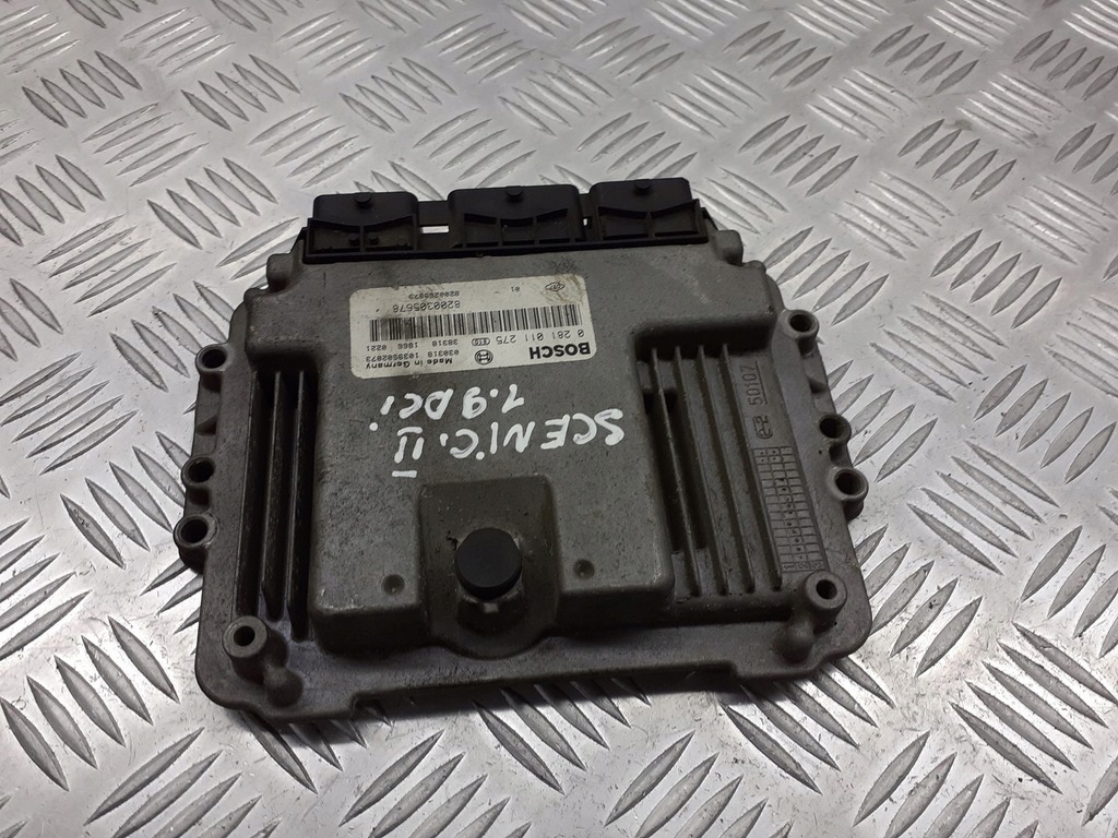 фото №1, Блок керування бортовий комп'ютер двигуна renault scenic ii 1.9 dci