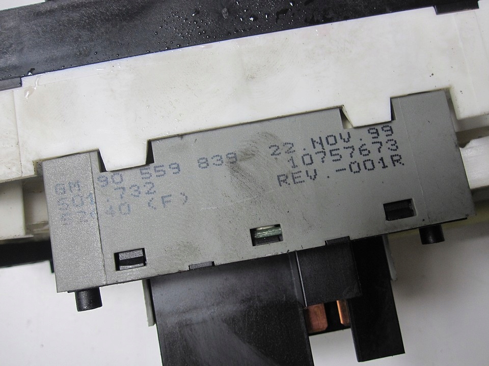 фото №9, Панель кондиціонера обдув opel zafira a 99r