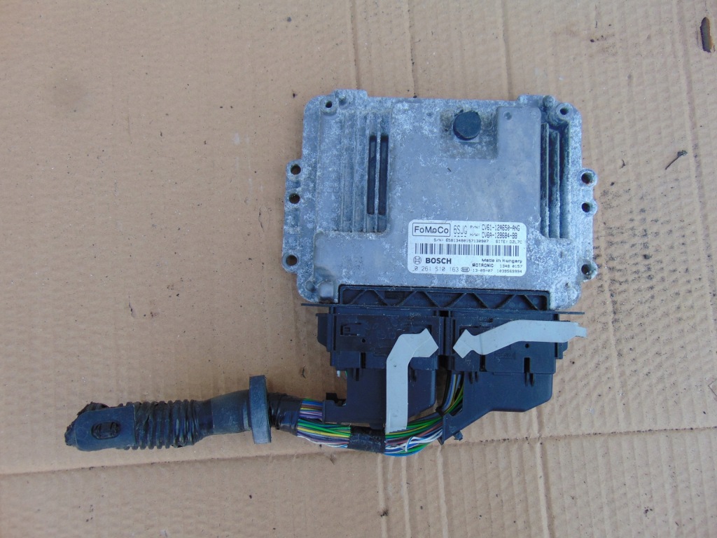 фото №1, Бортовой компьютер двигателя focus mk3 1.0 ecoboost cv61-12a650-ang