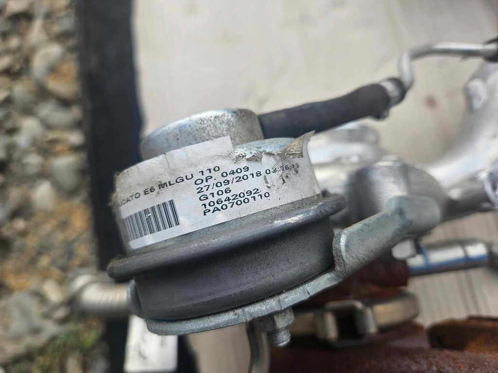 фото №6, Fiat ducato 2.3 турбонагнітач, турбіна 5802122184