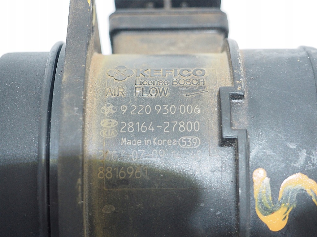 фото №10, Kia sportage витратомір 2816427800 9220930006