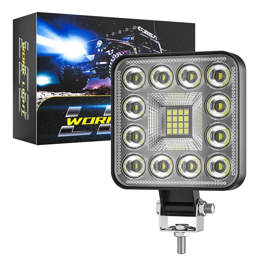 Лампа робоча 28 led протитуманна фара 48w 9-60v 2 штуки Зі Шроту