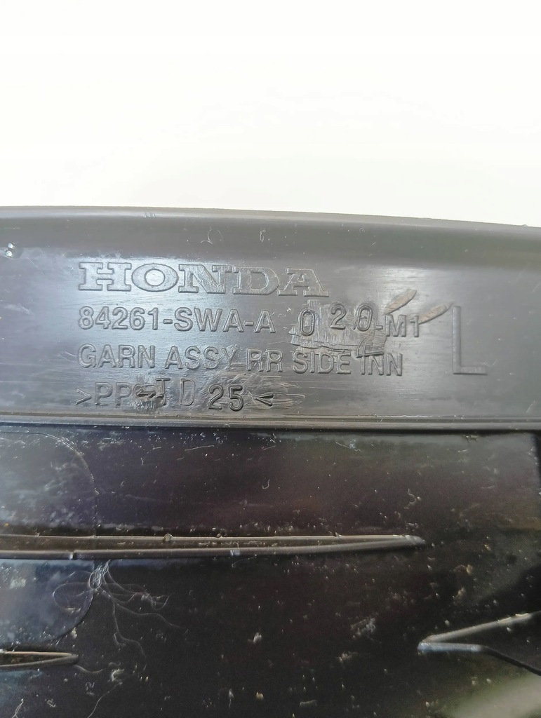 фото №5, Honda cr-v iii lift 09-12 пластик заглушка оборудование салона