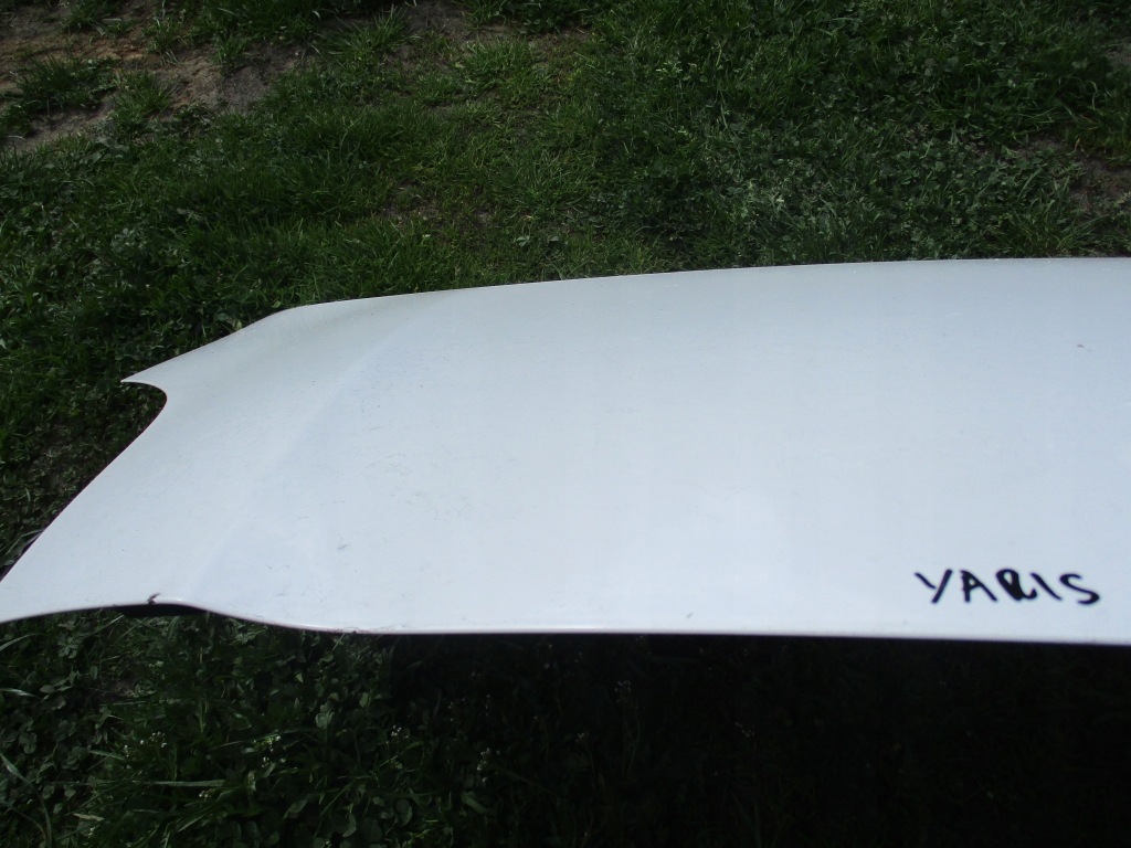 фото №6, Yaris ii 2007r - капот , белый