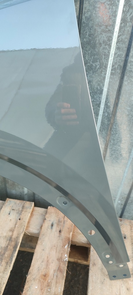 фото №6, Крыло сталь стальной левый передний перед audi q3 f3 od 07.2018 лак lx7g