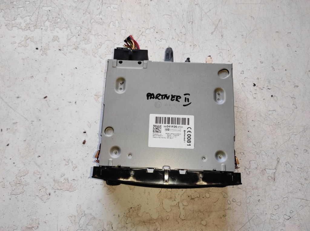 фото №3, Peugeot partner 2 ii 08- радио cd 98041626xt