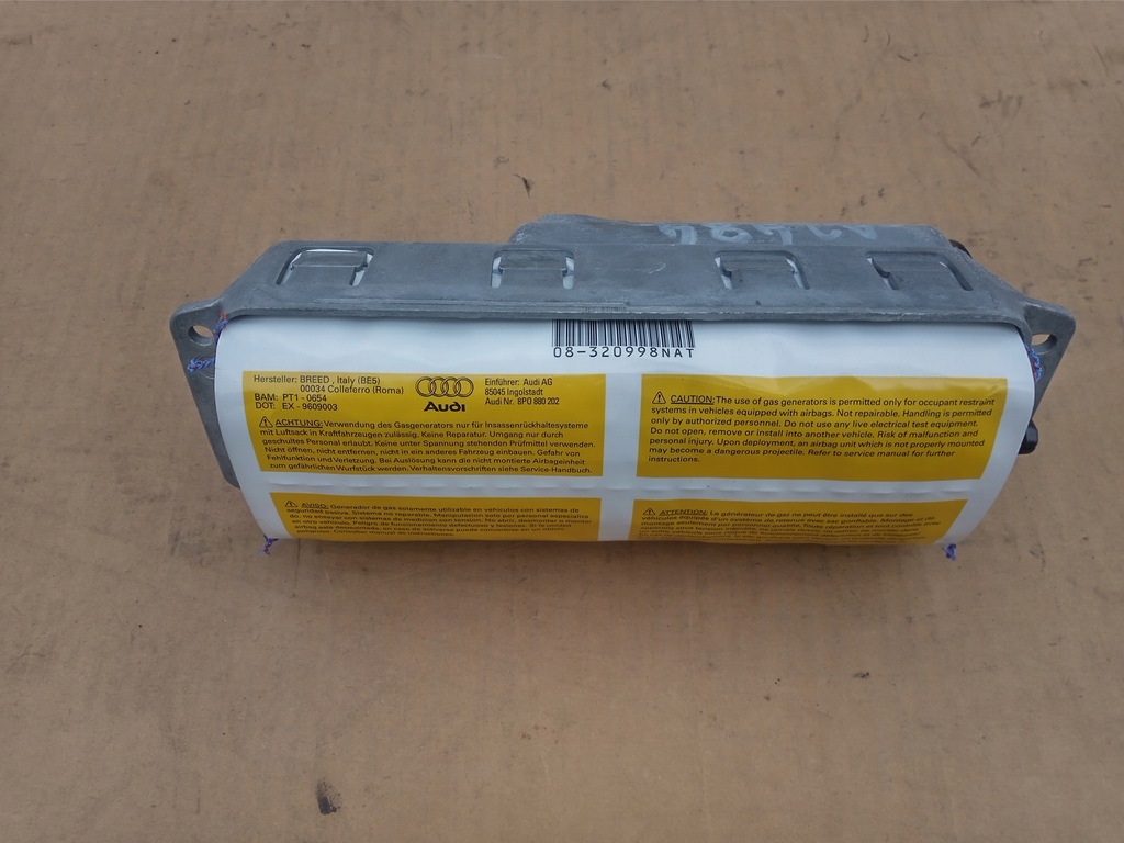 фото №1, Подушка подушка безопасности пассажира 8p0880202 audi a3 8p