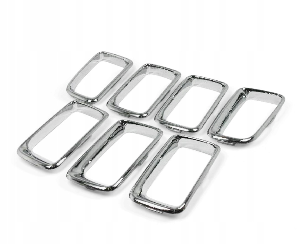 фото №2, Решітка радіатора рамки ободки кільця хромовані решітка jeep compass 2011-2017