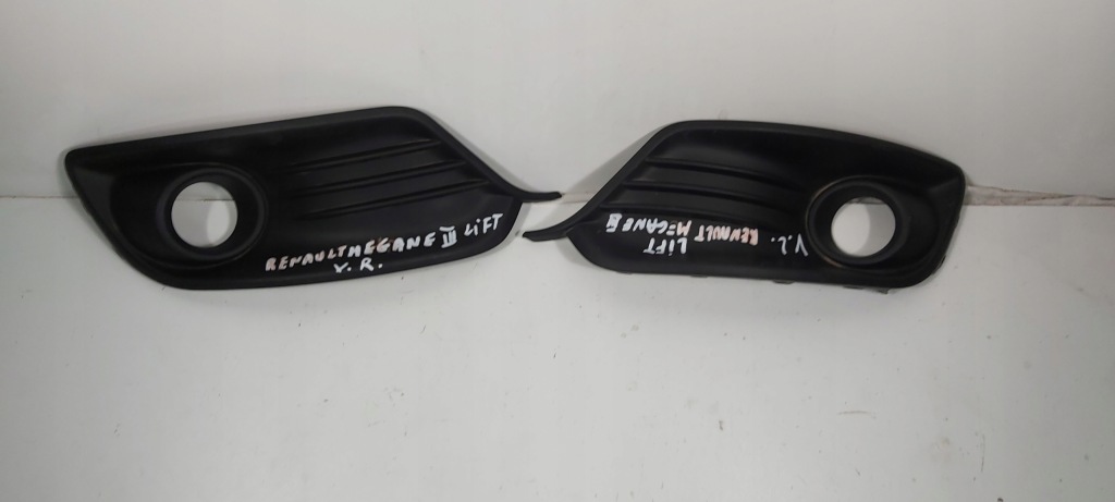 фото №1, Renault megane iii lift решітка бампера l+p перед